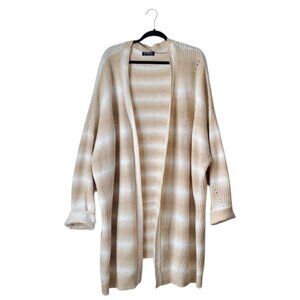 BloomChic Plus Size Crochet Knit Oversized Cardigan